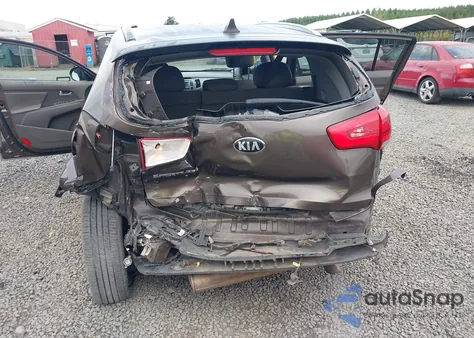 2014 Kia Sportage Lx z USA, uszkodzony, nr VIN KNDPBCAC9E7568362